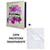 Bíblia Sagrada Letra Jumbo Capa Dura Com Harpa ARC Arranjo Floral Com Capa Protetora e Índice