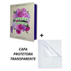 Bíblia Sagrada Cristã Letra Jumbo Grande Capa Dura Com Harpa ARC Arranjo Floral Com Capa Protetora