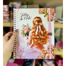 Bíblia Filha do Rei Com Espaço Para Anotaçoes Com Elastico e Medalhão NVI