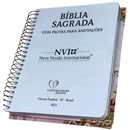 Bíblia Filha do Rei Com Espaço Para Anotaçoes Com Elastico e Medalhão NVI