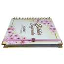 Bíblia Arranjo Bege Letra Normal Com Elástico e Medalhão Com Espaço Anotações Feminina Nvi SB