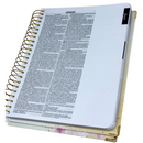 Bíblia Arranjo Bege Letra Normal Com Elástico e Medalhão Com Espaço Anotações Feminina Nvi SB