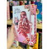 Bíblia Capa Dura Com Elástico Rosa E Medalhão Letra Gigante Com Harpa - Filha Do Rei + Índice