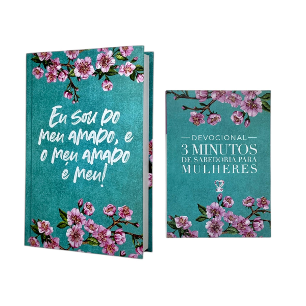 Kit Bíblia Feminina “Meu Amado” + Devocional “Meu Amado – 3 Minutos de Sabedoria