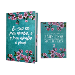 Kit Bíblia Feminina “Meu Amado” + Devocional “Meu Amado – 3 Minutos de Sabedoria
