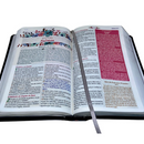 Bíblia Da Mulher Sábia Magnólia Preta De Estudo Letra Hipergigante Capa Flexível Com Harpa Feminina Arc