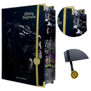 Bíblia Sagrada Letra Hipergigante Capa Dura Leão Universo Com Harpa e Abas Leão ARC