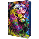Bíblia Lion Colorido Letra Normal Capa Dura Masculina e Feminina Com Índice Ntlh