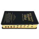 Bíblia Mover de Deus Cor Preta Com Estudo Letra Gigante Capa Flexível Com Harpa e Índice Masculina Arc