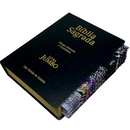 Bíblia Cor Preta Trigo Letra Jumbo Capa Dura Com Harpa e Aba Adesiva Masculina