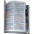 Bíblia Sagrada Letra Hipergigante Capa Dura Leão Universo Com Harpa e Abas Leão ARC