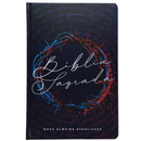 Bíblia Coroa Neon Letra Normal Capa Dura Masculina e Feminina Naa