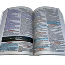 Bíblia Leão Rugindo Letra Gigante Capa Brochura Com Harpa Masculina Arc