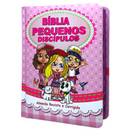 Bíblia Pequenos Discípulos Rosa Infantil Letra Comum Capa Dura Com Harpa e Índice Feminina Arc