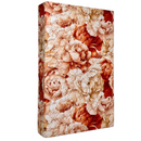 Bíblia Peônias Letra Gigante Capa Dura Com Harpa e Índice Feminina Arc