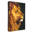 Bíblia Leão De Judá Letra Gigante Capa Dura Com Harpa e Índice Masculina Arc