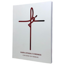 Livro Fé Branca Hinário Harpa Avivada e Corinhos Capa Brochura Letra Gigante