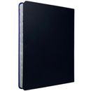 Bíblia Azul e Preta Letra Normal Capa Flexível Slim Large Com Índice Masculina Nvi