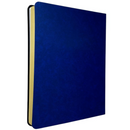 Bíblia Preta e Azul Letra Normal Capa Flexível Slim Large Masculina Nvi