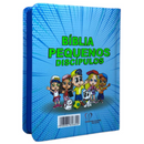 Bíblia Pequenos Discípulos Azul Infantil Letra Comum Capa Dura Com Harpa Masculina Arc