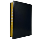 Bíblia Cor Preta Letra Jumbo Capa Coverbook Flexível Com Índice Feminina e Masculina King James 1611