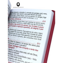 Livro Escudo Pink Hinário Harpa Avivada e Corinhos Capa PU Almofadada Letra Hipergigante