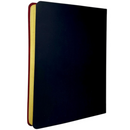 Bíblia Bordô e Preta Letra Normal Capa Flexível Slim Large Masculina Nvi