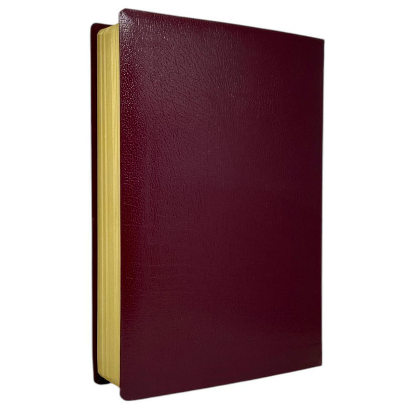 Bíblia Cor Bordô Letra Jumbo Capa Coverbook Flexível Feminina e Masculina King James 1611