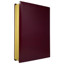 Bíblia Cor Bordô Letra Jumbo Capa Coverbook Flexível Feminina e Masculina Nvi