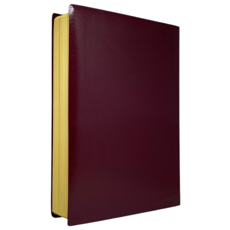 Bíblia Cor Bordô Letra Jumbo Capa Coverbook Flexível Feminina e Masculina Nvi