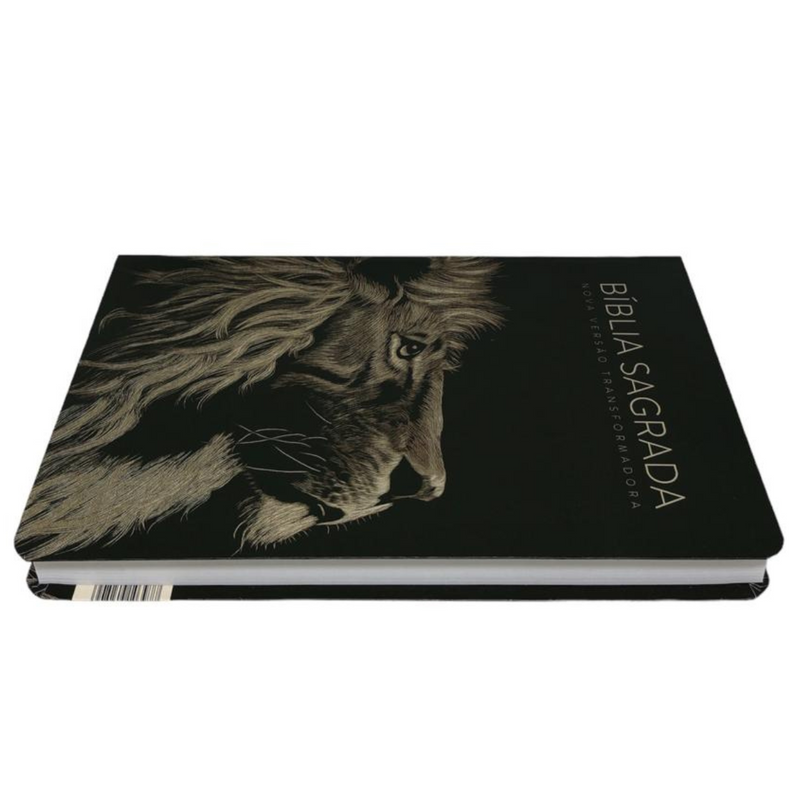 Bíblia Lion Head Letra Normal Capa Dura Masculina e Feminina Nvt