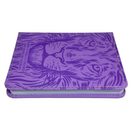 Livro Leão Lilás Hinário Harpa Avivada e Corinhos Capa PU Almofadada Letra Gigante