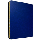 Bíblia Preta e Azul Letra Normal Capa Flexível Slim Large Com Índice Masculina Nvi