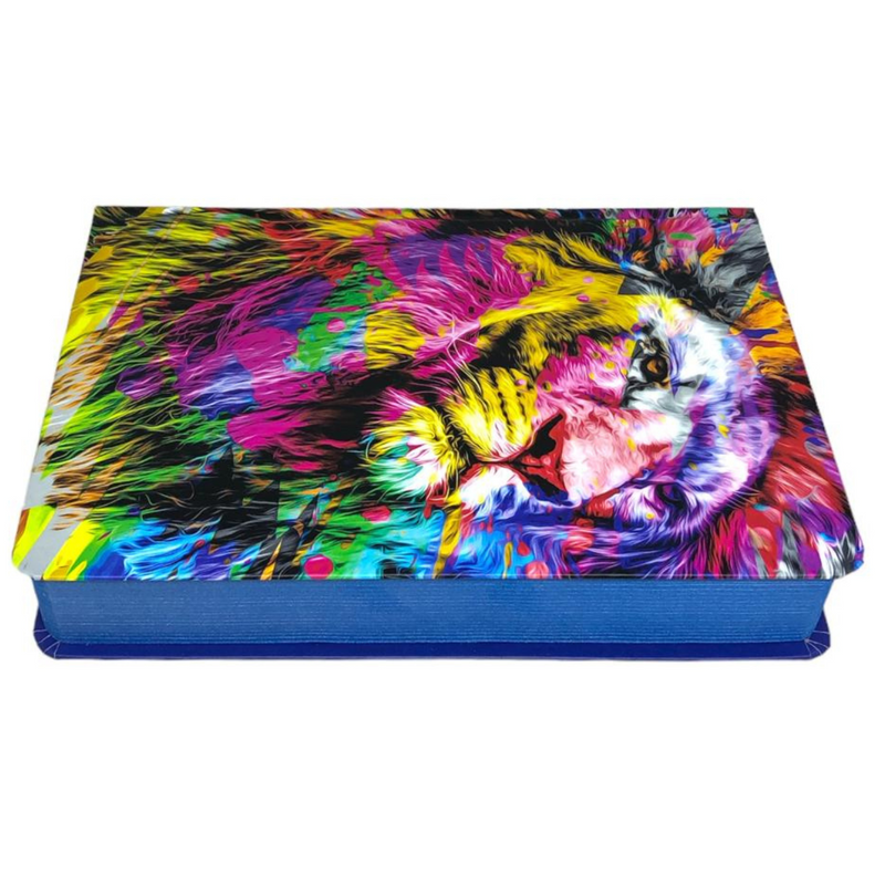 Bíblia Lion Colorido Letra Normal Capa Dura Masculina e Feminina Ntlh