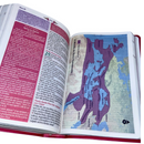 Bíblia Da Mulher Sábia Magnólia Pink De Estudo Letra Hipergigante Capa Flexível Com Harpa e Abas Adesivas Femininas Já Coladas Arc