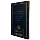Bíblia Coração All Black Letra Normal Capa Dura Soft Touch Masculina e Feminina Nvt