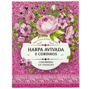 Livro Flores Pink Hinário Harpa Avivada e Corinhos Capa Brochura Letra Gigante