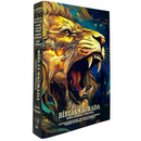 Bíblia Leão Rugindo Letra Gigante Capa Brochura Com Harpa Masculina Arc