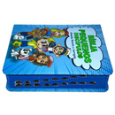 Bíblia Pequenos Discípulos Azul Infantil Letra Comum Capa Dura Com Harpa e Índice Masculina Arc