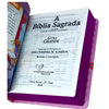 Bíblia Pequenos Discípulos Rosa Infantil Letra Comum Capa Dura Com Harpa Feminina Arc