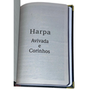 Bíblia Capa Dura Com Elástico Dourado E Medalhão Letra Gigante - Leão Jardim + Índice