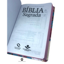 Bíblia Florescer Letra Normal Capa Dura Feminina Naa