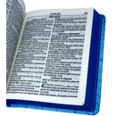 Bíblia Pequenos Discípulos Azul Infantil Letra Comum Capa Dura Com Harpa Masculina Arc