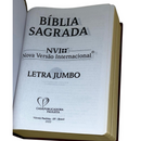 Bíblia Cor Bordô Letra Jumbo Capa Coverbook Flexível Feminina e Masculina Nvi