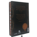 Bíblia Leão Crinza e Laranja Letra Normal Capa Dura Masculina Com Índice Naa