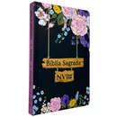 Bíblia Jardim Preta Letra Normal Capa Dura Slim Feminina Nvi