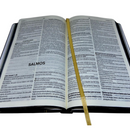 Bíblia Coração All Black Letra Normal Capa Dura Soft Touch Masculina e Feminina Nvt