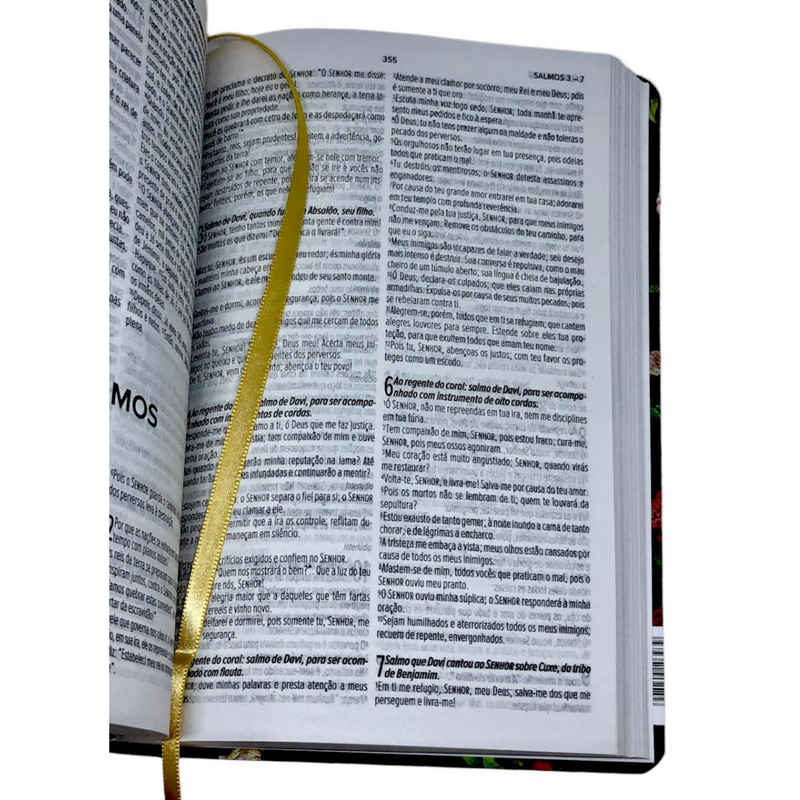 Bíblia Cruz Jesus Cristo Letra Normal Capa Semi Flexível Feminina Nvt