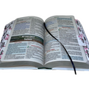 Bíblia Ramos Branca Letra Hipergigante Capa Dura Com Harpa e Aba Feminina Já Colada Arc