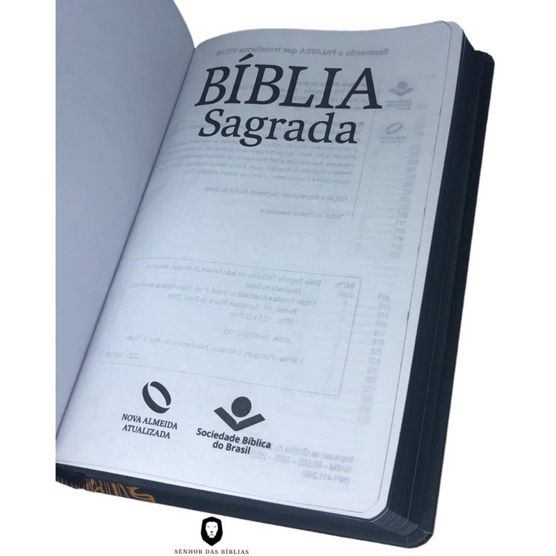 Bíblia Jerusalém Letra Normal Capa Dura Masculina e Feminina Naa